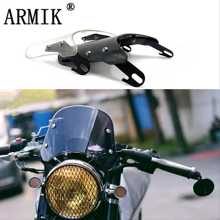 Windshield - Winsil Armik Custom Universal W175 Tiger Honda FMV