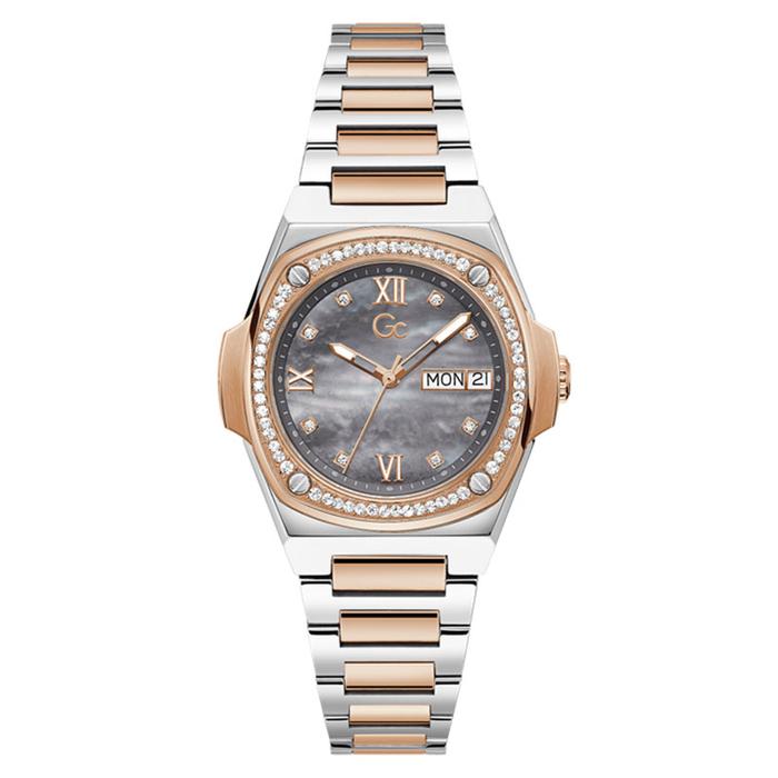 JAM GUESS GC ORI - GUESS Y98001L5MF 98001 GUESS Y98001 JAM WANITA LA