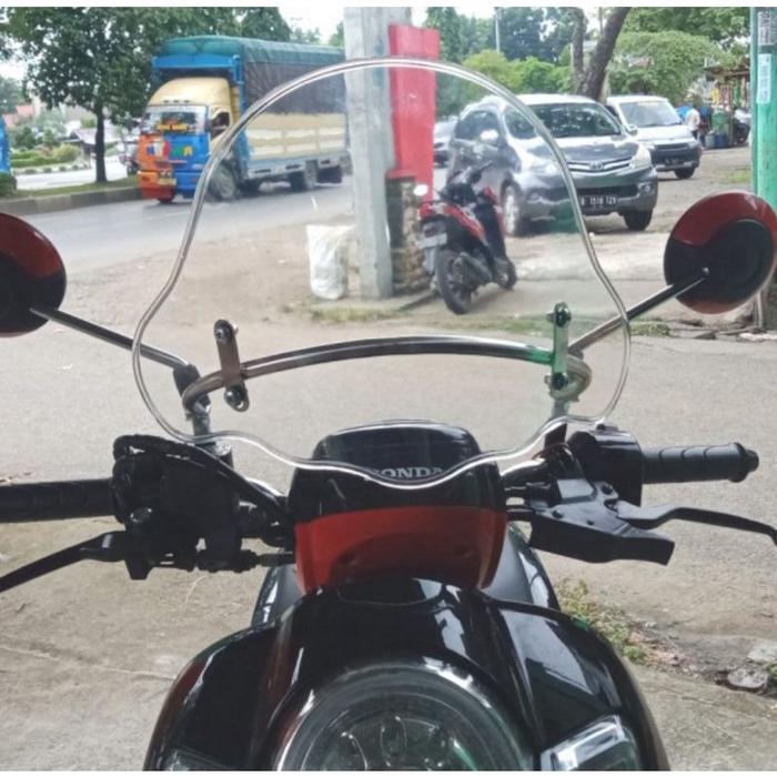 Windshield Winsil / Tameng Angin Scoopy