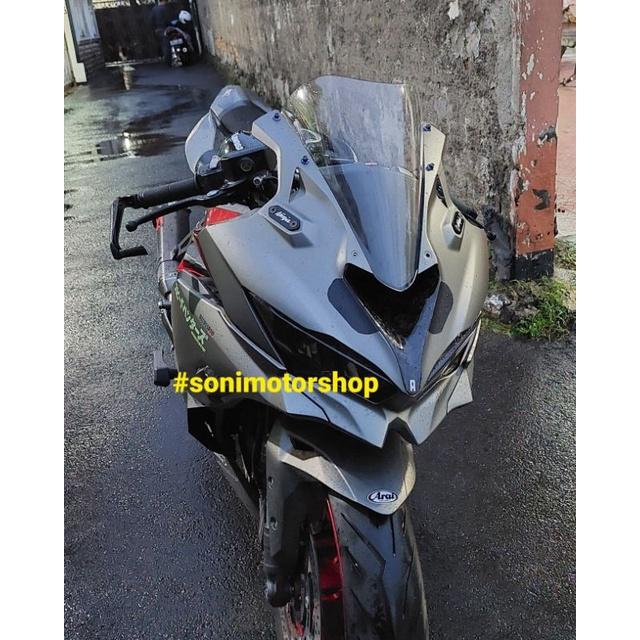 windshield visor Zx25r zero grav mach 1 rep sporty