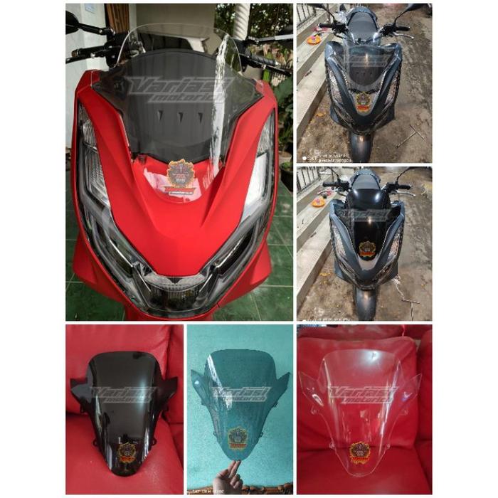 visor pcx 160 windshield PCX 160 TEBAL 3MM (pecah kirim baru)