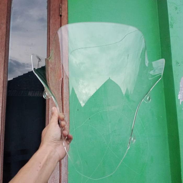 visor PCX 160 windshield PCX new tebal 3mm