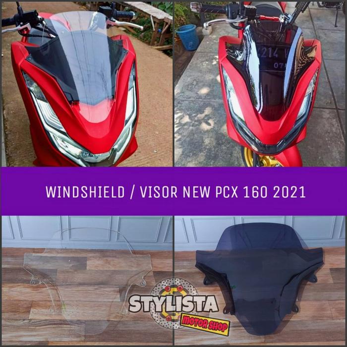 WINDSHIELD PCX 160 2021 2022 MODEL OVAL VISOR PCX 160 CC 2021 2022