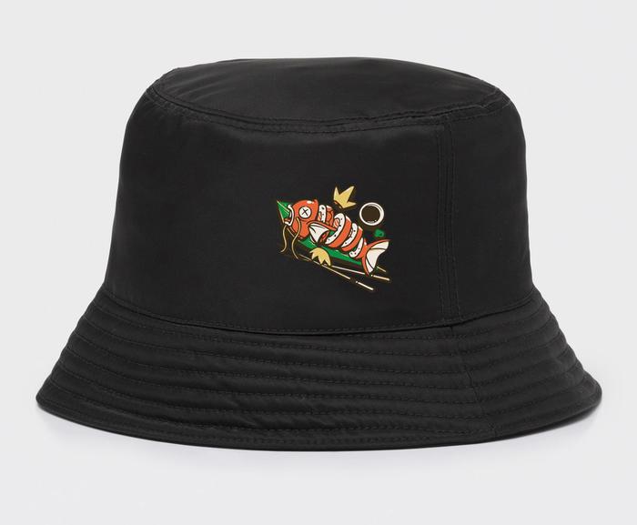 Topi Bucket Hat Gaming Pokemon Magikarp cooked