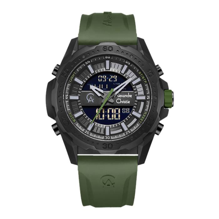 Jam Tangan Pria Alexandre Christie DigiA AC 9370 MH RIPBAGN Men Digit