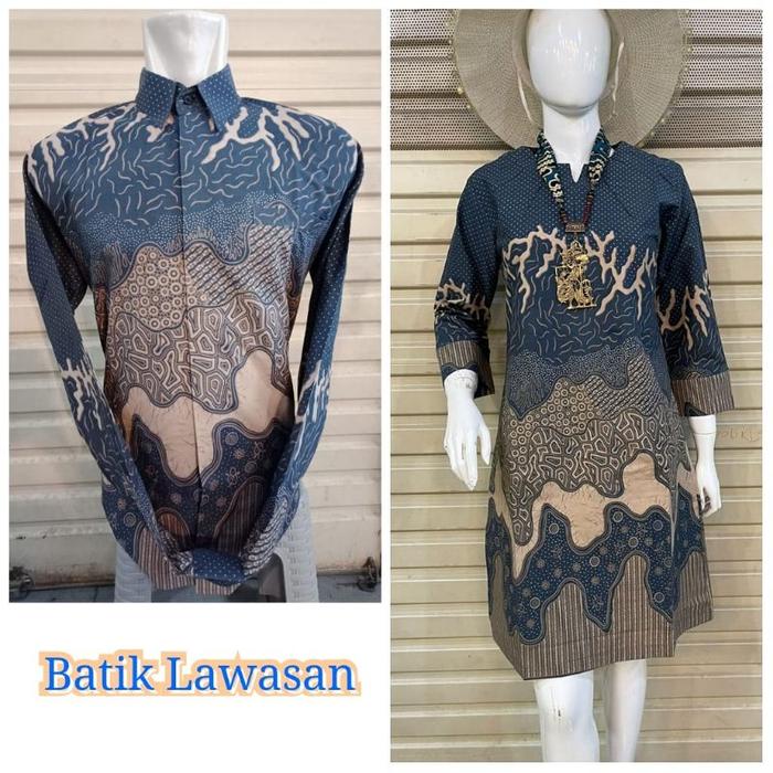 Qistina Batik Batik Couple Full Lapisan Pusat Batik Thamrin City