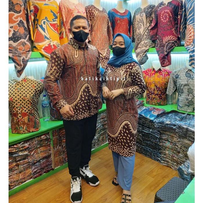 Dress Batik Couple Premium Qistina Batik