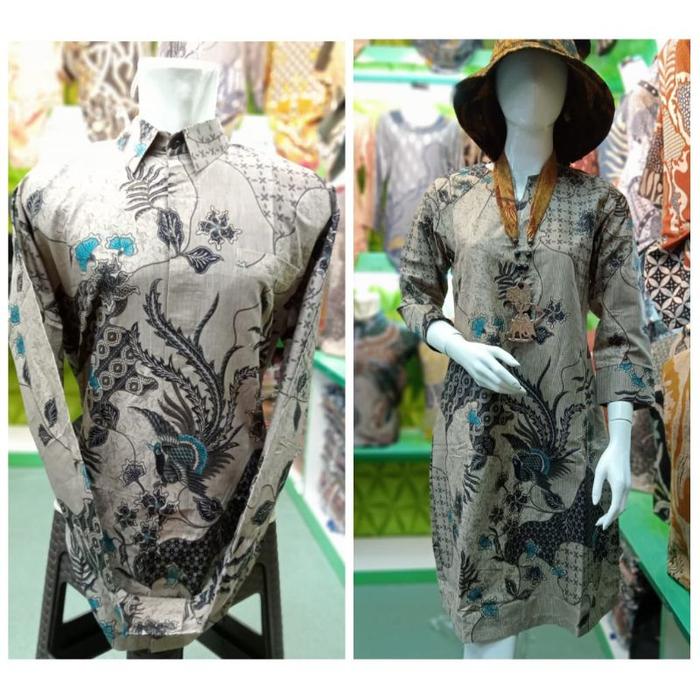 Tunik Batik Couple Murah Qistina Batik Full Lapisan
