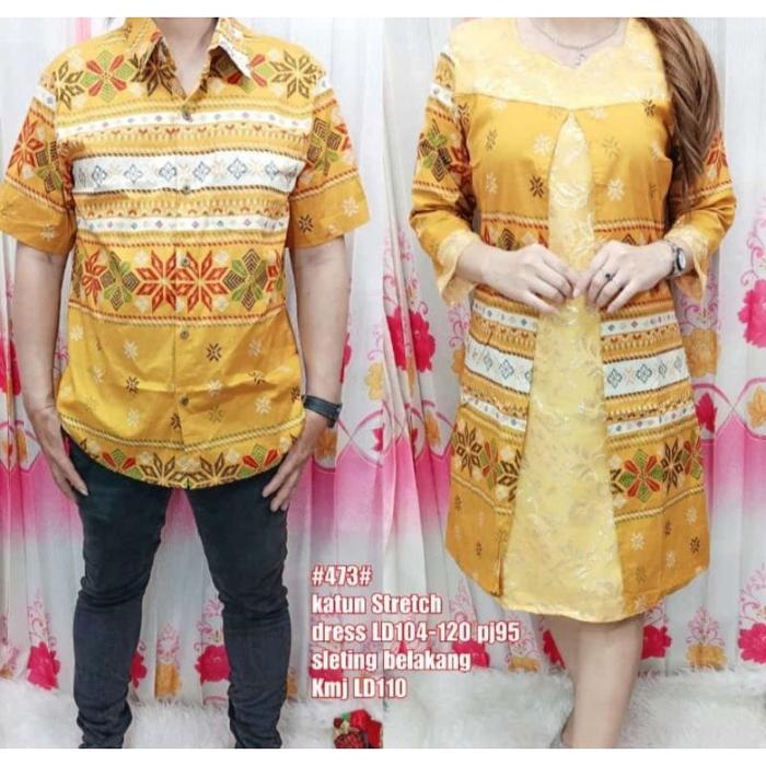 473 Couple Batik Kuning