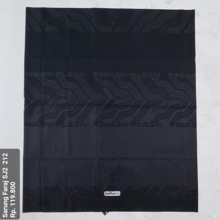 SARUNG RABBANI PALESTINA DEWASA YAKUB HITAM BLACK / BIRU DONGKER NAVY