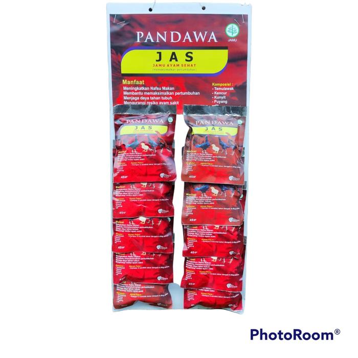New Pandawa Jas 45 Gram - Menambah Nafsu Makan - 1 Renteng