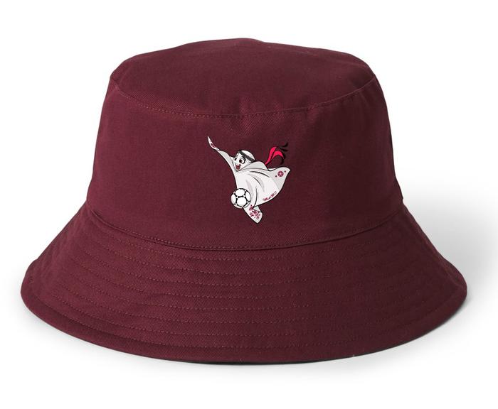 Topi Bucket Hat World cup Piala Dunia Qatar Mascot La'eeb