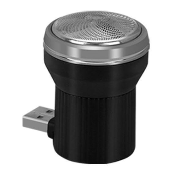 CkeyIN Alat Cukur Jenggot Travel Portable USB Mini Trimmer - Black