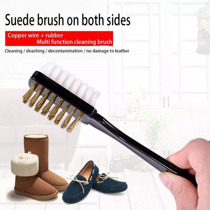 SIKAT SUEDE BRUSH 2IN1 SIKAT SEPATU TAS JACKET KULIT SUEDE DAN NUBUCK