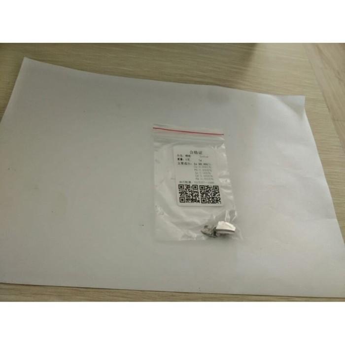 High pure Indium Metal Ingot 99.995% 100g