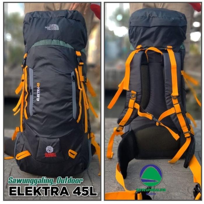 Tas Gunung TNf 45 Liter Murah/Tas Camping 45 Liter Murah