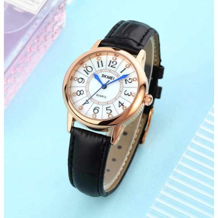 SKMEI 1823 Jam Tangan Wanita A-Variasi-HITAM GOLD