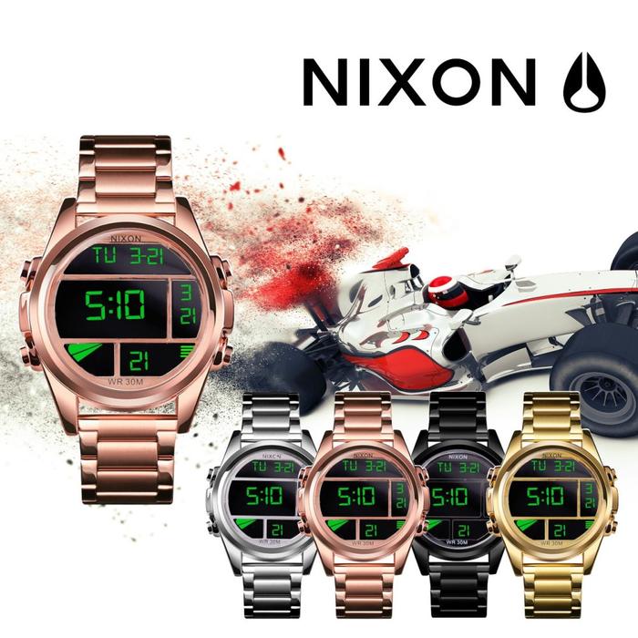 JAM TANGAN PRIA NIXON DIGITAL -Variasi-Gold