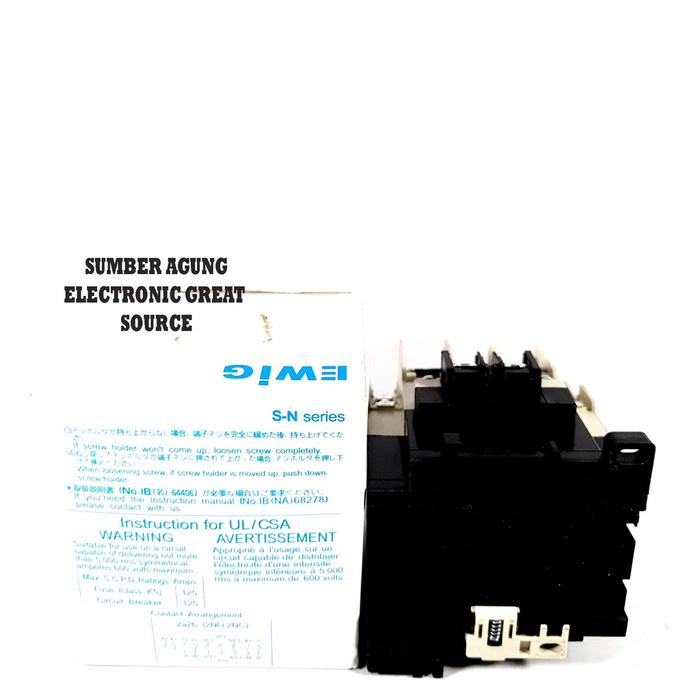 AW* SN25 Ewig Kontaktor Listrik Panel Untuk 50A AC 220V Magnetic