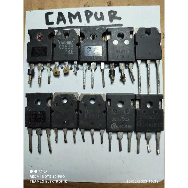 AW* MOSFET CABUTAN FET CABUTAN 20N K2698 K2837 K4107 IRFP450