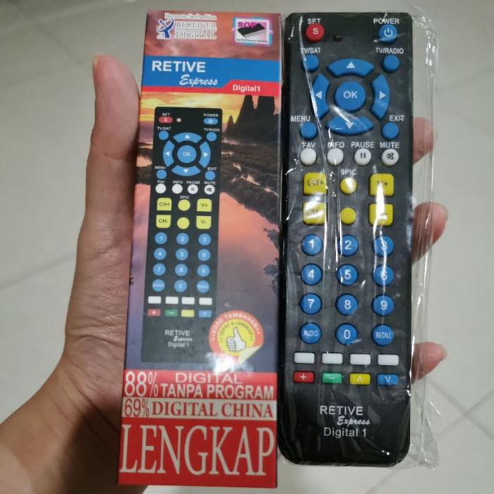 AW % universal remot receiver digital parabola RETIVE digital 1