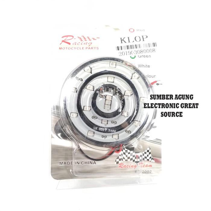 AW* Lampu RGB Kelip DC 12V Kecil untuk Hiasan Sepeda Motor Odong Odong