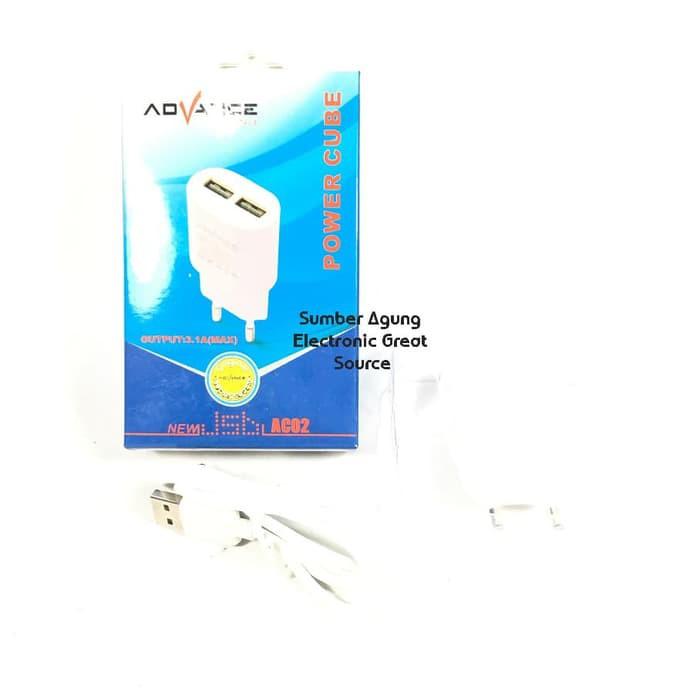 AW* Charger Fast Charging 3A AC02 Advance Cas Hp Mengecas Cepat
