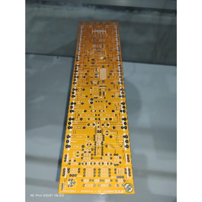 AW % pcb apex b500 tef 9.set final 2u pcb dual layer