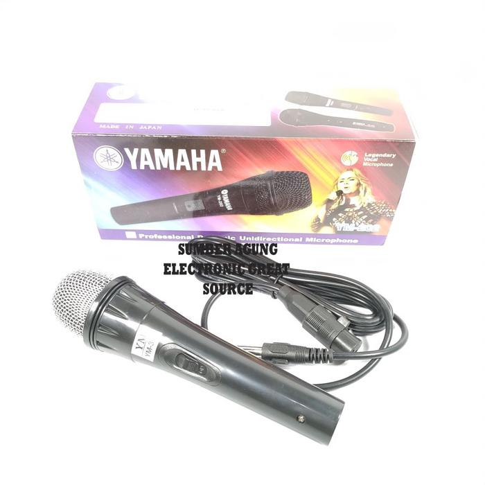 AW* Yamaha Mic Kabel YM202 202 Murah Berkualitas Karaoke Pidato