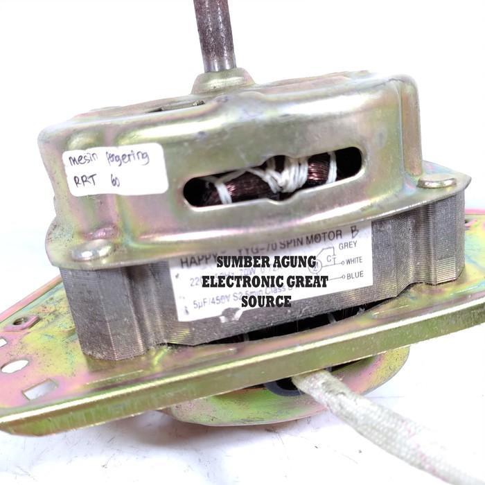AW* Dinamo Pengering Mesin Cuci 60W Biasa RRT Happy Spin Motor YYG-70