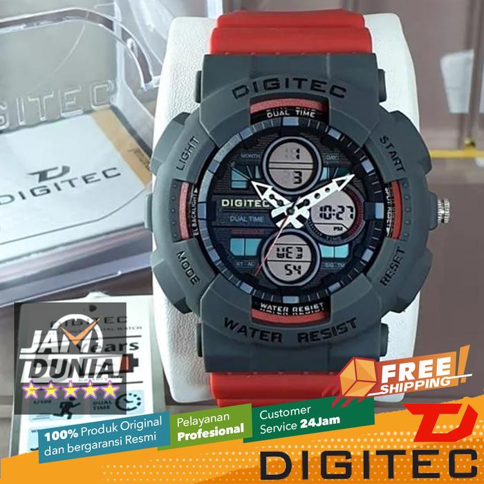 JAM TANGAN DIGITEC ORIGINAL DG-3102T M3 DG 3102 DIGITEC 3102 UNISEX