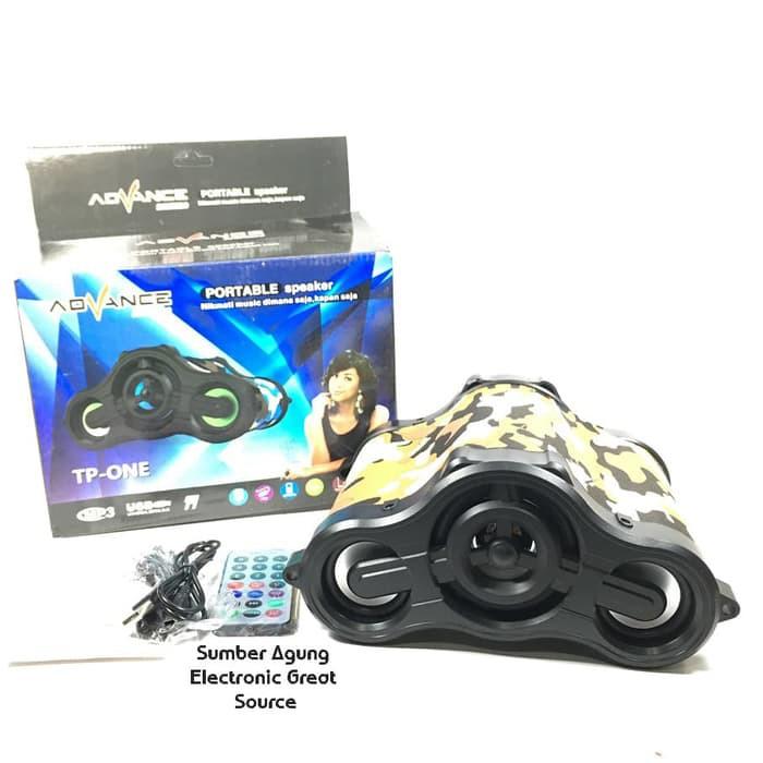 AW* Advance TP-ONE Portable Speaker Teropong Tiga TPone Remot MP3