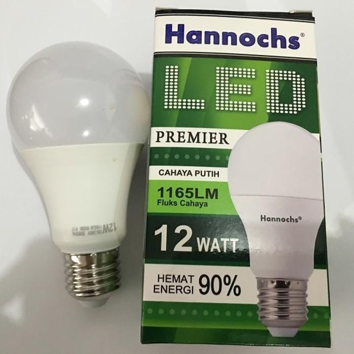 AW* Lampu LED Hanoch Hannochs 12W 12 Wat Premier Hemat Lisrik