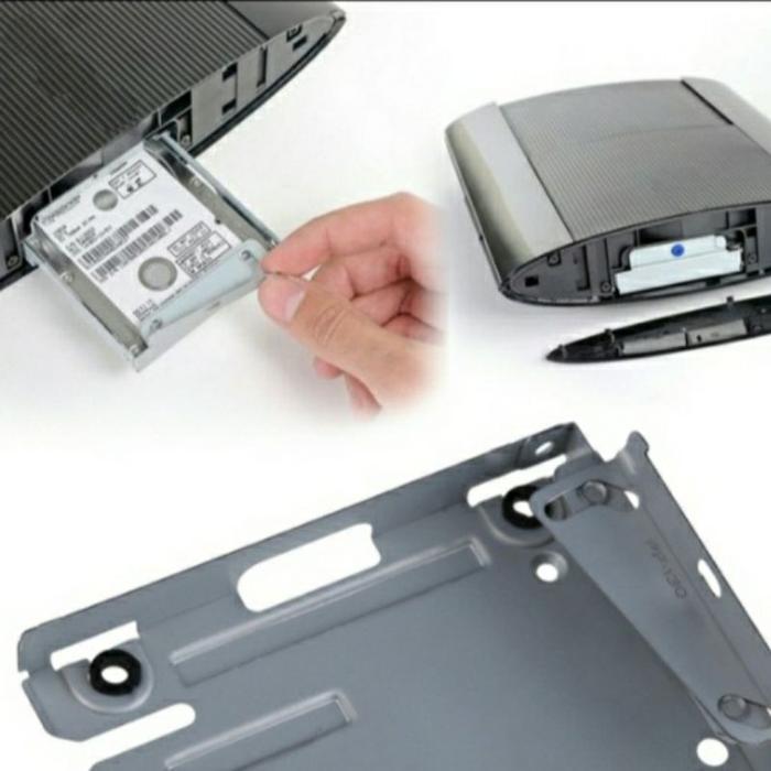 AW % Bracket braket housing hardisk ps3 super slim 4000
