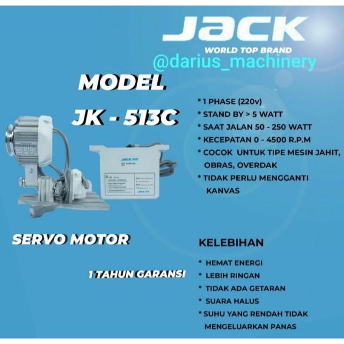 AW* Dinamo jahit servo Jack +Takatory + YUASA untuk mesin jahit atau