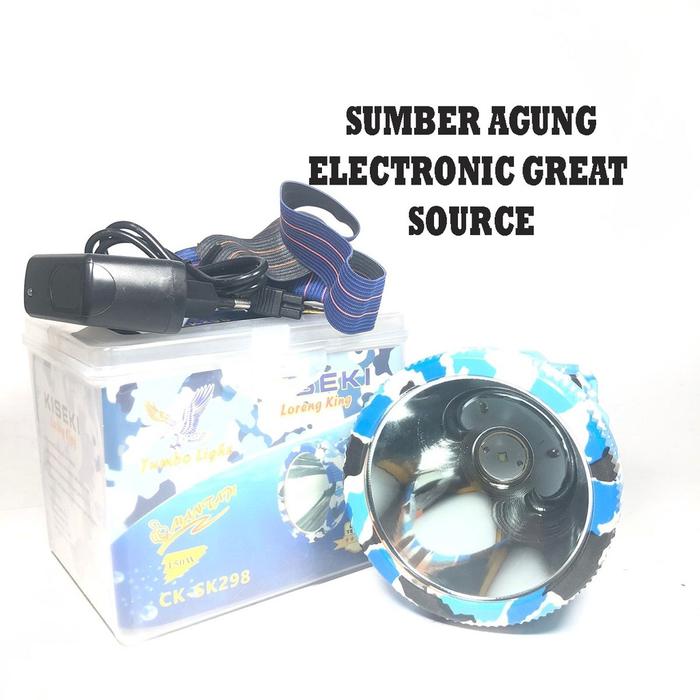 AW* Senter Kepala Kiseki Loreng King 150W CK SK298 CKSSK298 298 150