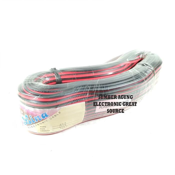 AW* Kabel NYZ 2x23 Lina 100Y Kabel Audio Electronic Isi 2 Serabut