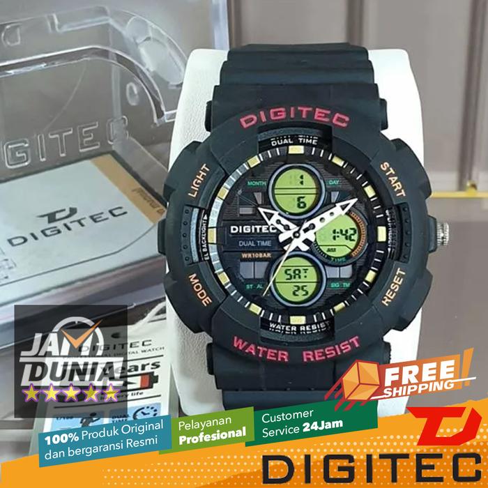 JAM TANGAN DIGITEC ORIGINAL DG-3102T M6 DG 3102 DIGITEC 3102 UNISEX