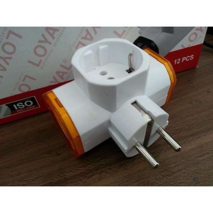 AW* Stop kontak Steker T arde Merk LOYAL LY-912
