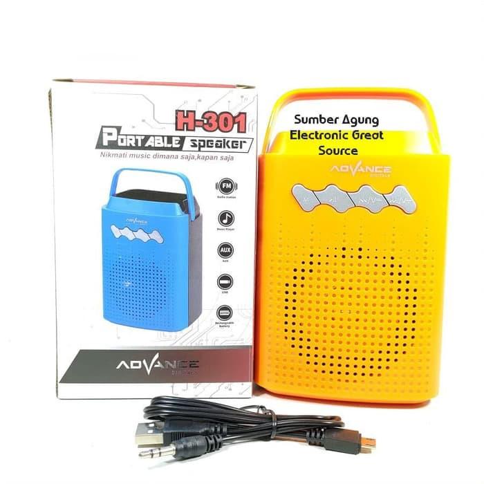 AW* H301 Portable Speaker Advance Digital FM AUX Bluetooth USB