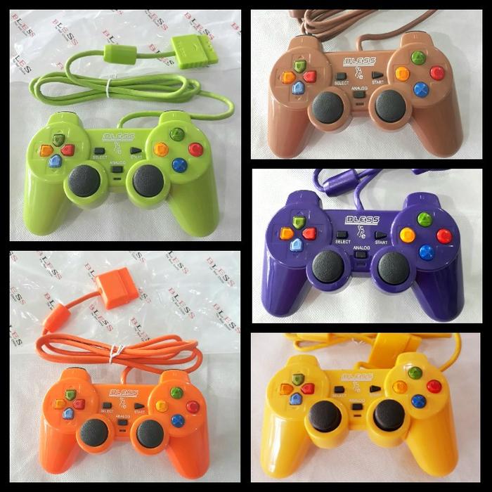 AW % Stick Stik PS2 Kabel Serat warna