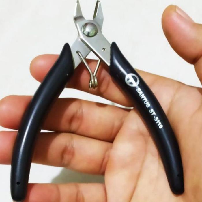 AW % Tang potong SanTus ST-5110A 5" Micro nipper gunting kabel cutting