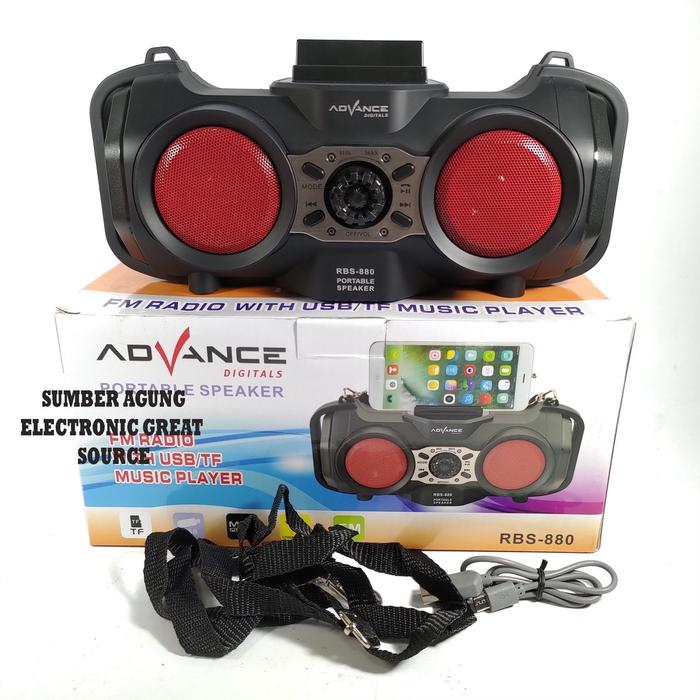 AW* Advace RBS880 880 RBS880BT Portable Speaker FM USB TF Bluetooth