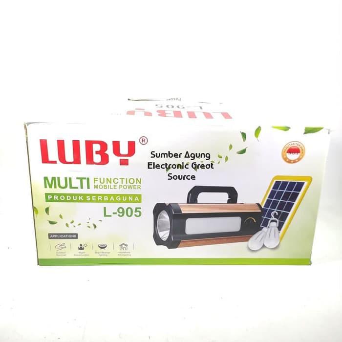 AW* Luby L905 Paket Emergency Solar Tenaga Surya Panel Emergency