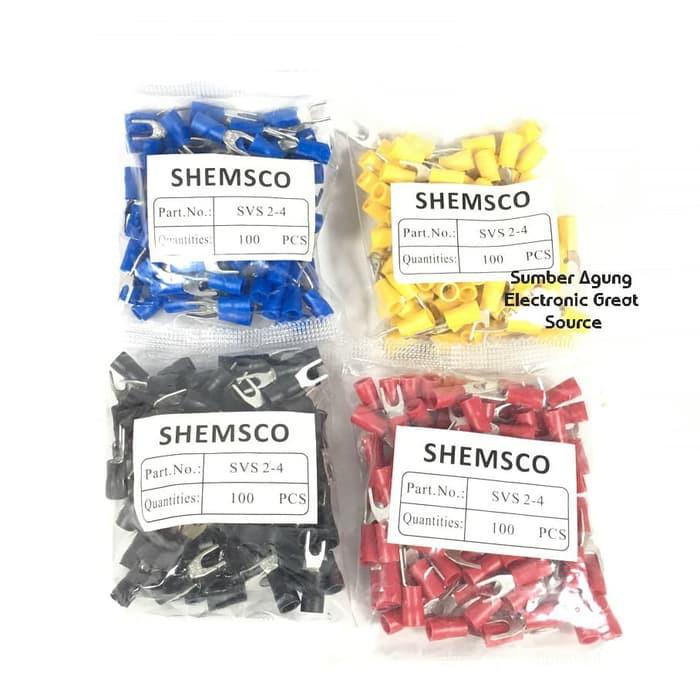 AW* Kabel Skun Y Garpu Tusuk SYD 2.5 Biru Kuning Hitam Merah Per