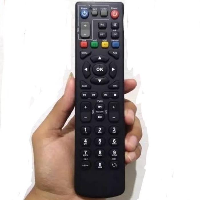 AW % remote RECEIVER STB alat tv kabel/berbayar langsung pakai tanpa