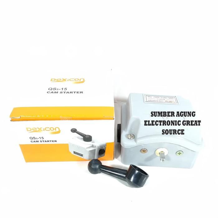 AW* Dexicon Cam Starter 1Pas QS5-15 Handle Listrik KWH Berkualitas I-0
