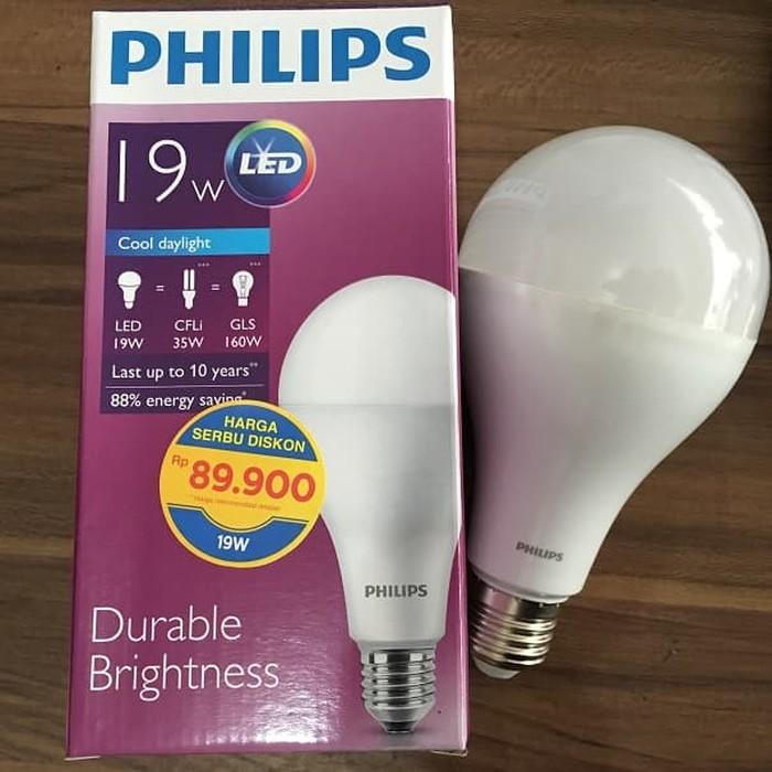 AW* Lampu LED Philips Jumbo 19W 19 Watt Gudang Pabrik Hall Promo Murah