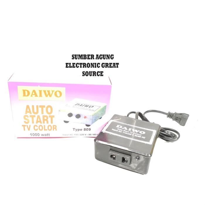 AW* Daiwo Auto Start TV Color 1000W Inverator Soft Start Berkualitas