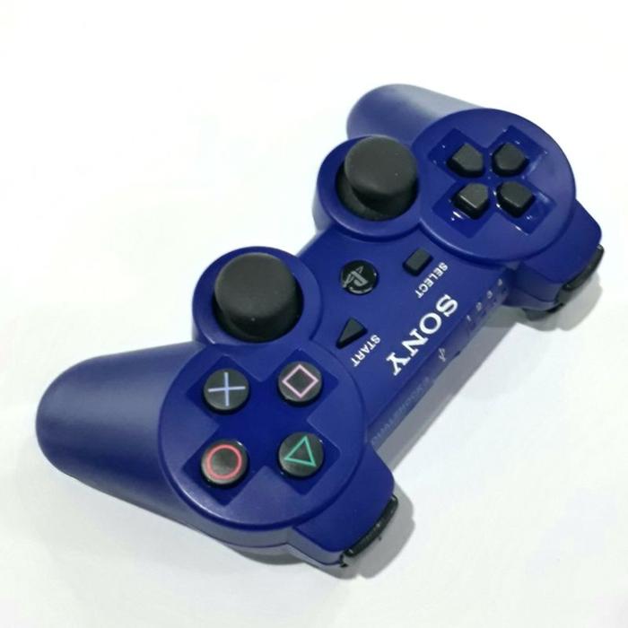 AW % stick stik ps3 wireless warna Biru
